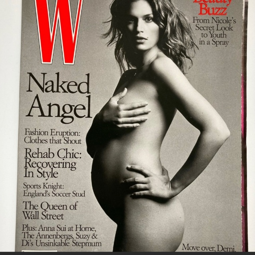 W Magazine 1999 Cindy Crawford